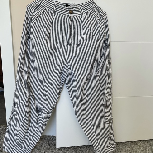 UO Striped Linen Pants - Picture 3 of 4